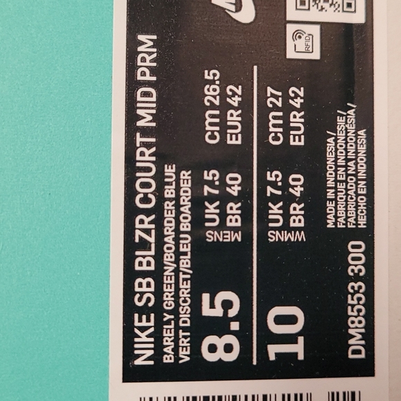 Nike Unisex SB Blazer Mid - Picture 10 of 11